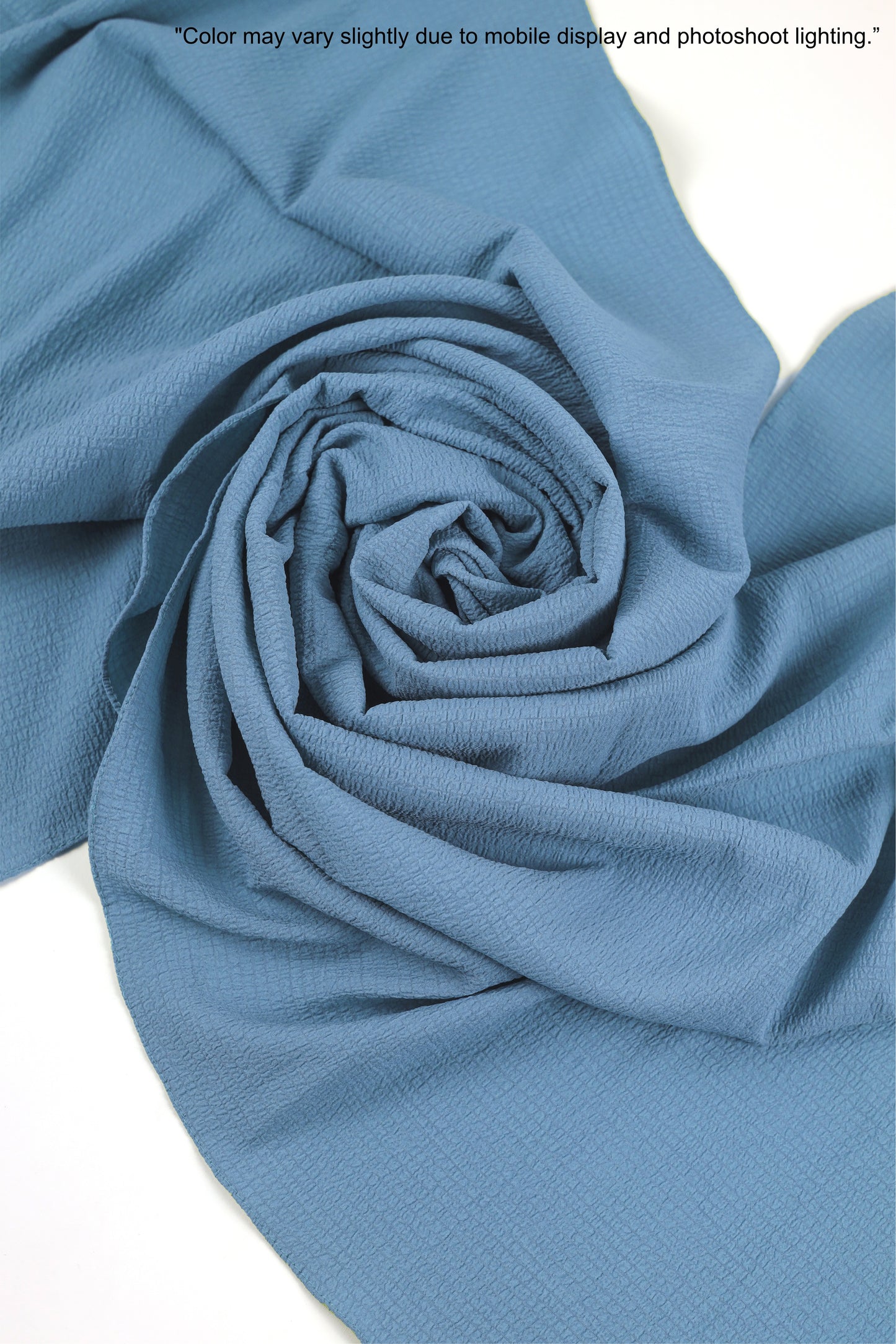Textured Bubble Chiffon Hijab – Soft, Stylish & Breathable