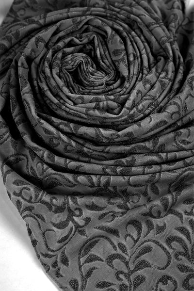 Soft Cotton Shimmer Hijab – Lightweight, Non-Slip with Elegant Glow (Design 3)