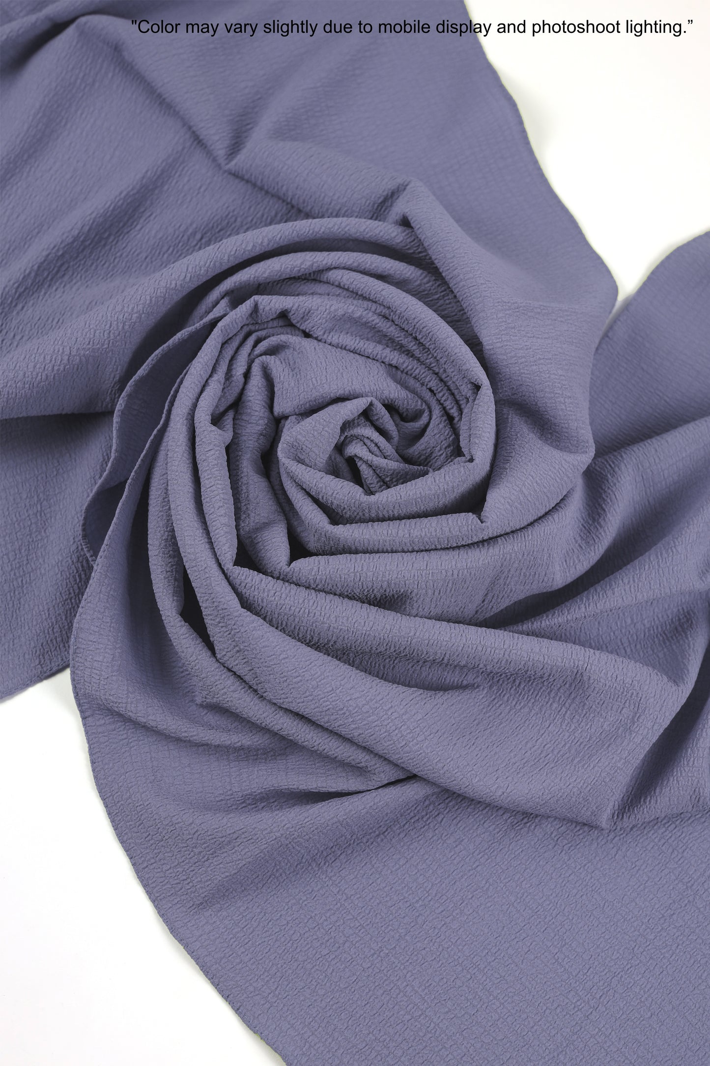 Textured Bubble Chiffon Hijab – Soft, Stylish & Breathable