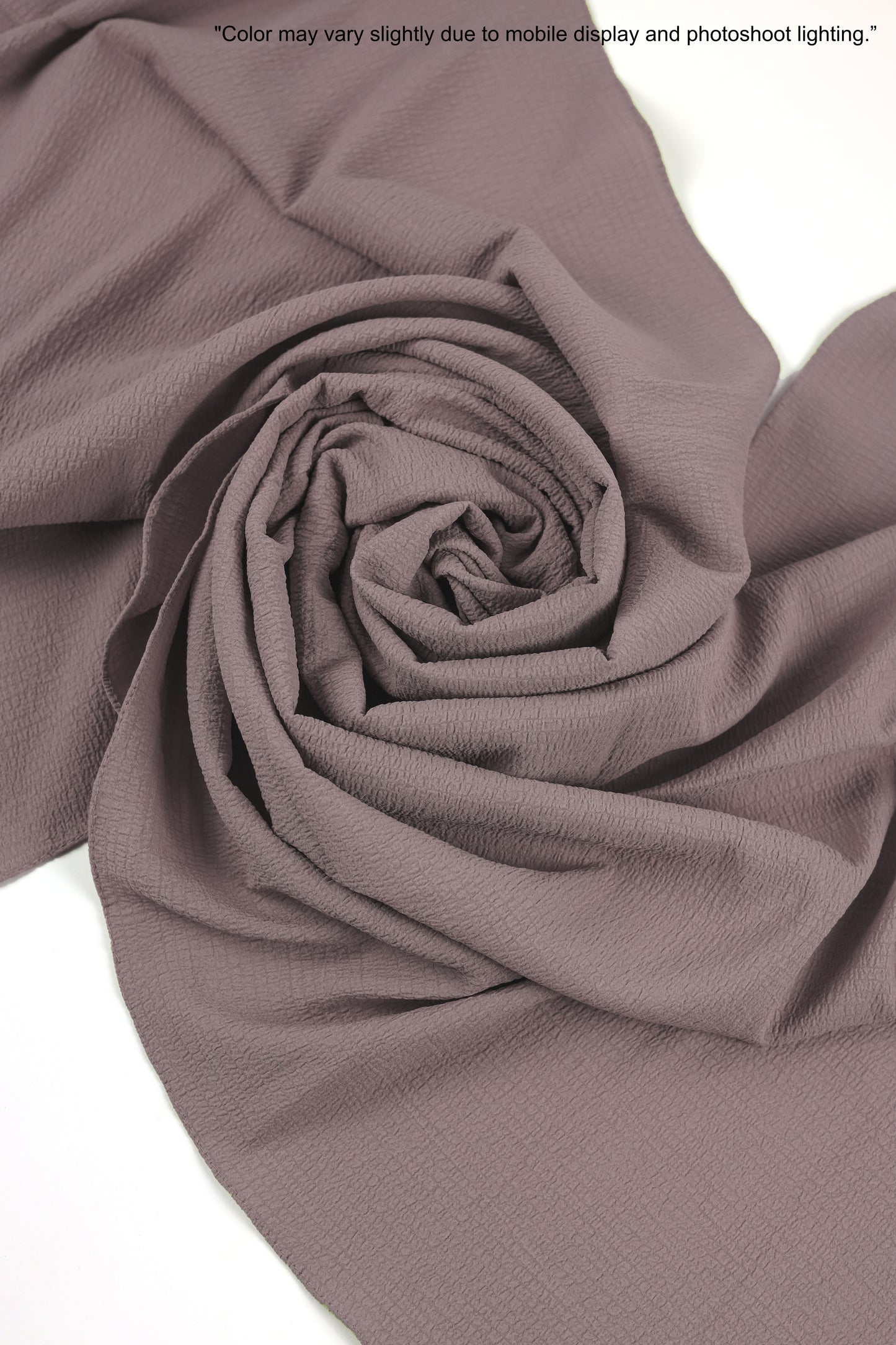 Textured Bubble Chiffon Hijab – Soft, Stylish & Breathable