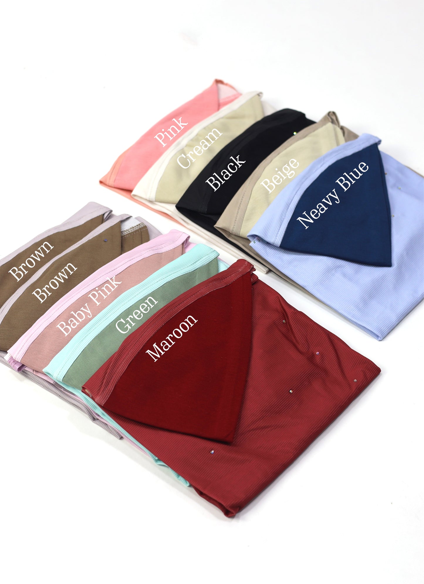 Breathable Instant Lycra Hijab , Floral & Solid Options - BEINGMUSLIMS THE HIJAB SHOPPE