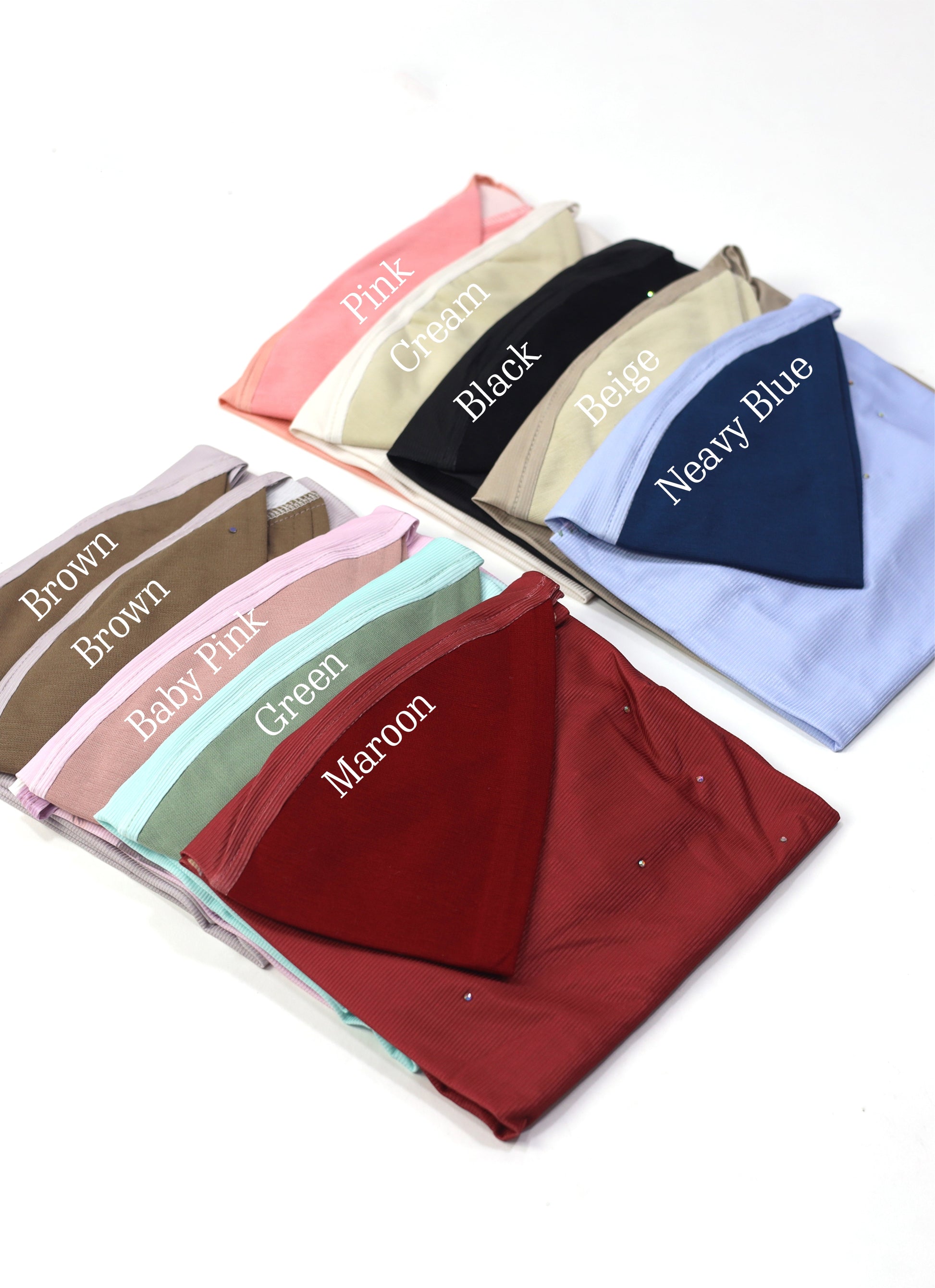 Breathable Instant Lycra Hijab , Floral & Solid Options - BEINGMUSLIMS THE HIJAB SHOPPE