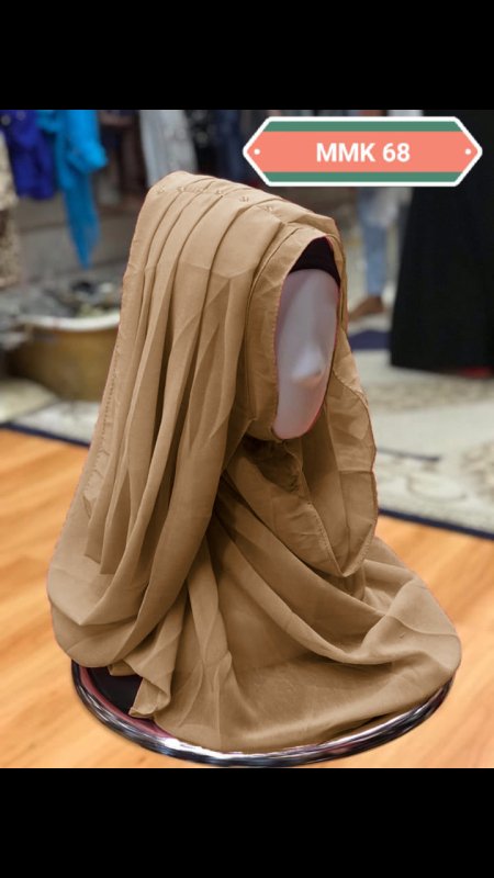 Instant Georgette Comfort Scarf - BEINGMUSLIMS THE HIJAB SHOPPE