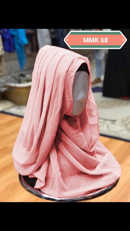 Instant Georgette Comfort Scarf - BEINGMUSLIMS THE HIJAB SHOPPE