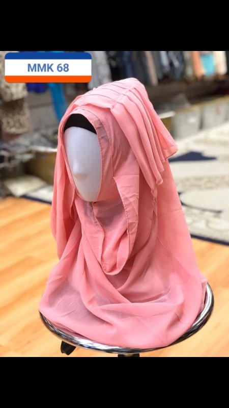 Instant Georgette Comfort Scarf - BEINGMUSLIMS THE HIJAB SHOPPE