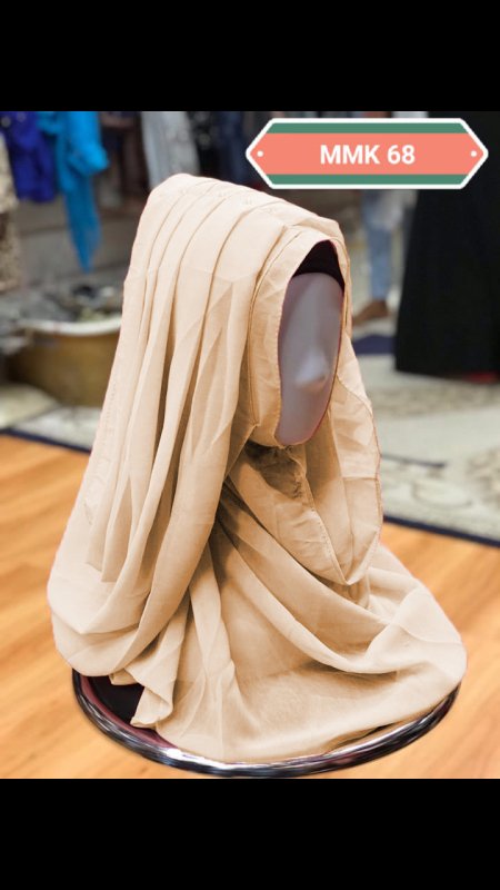 Instant Georgette Comfort Scarf - BEINGMUSLIMS THE HIJAB SHOPPE