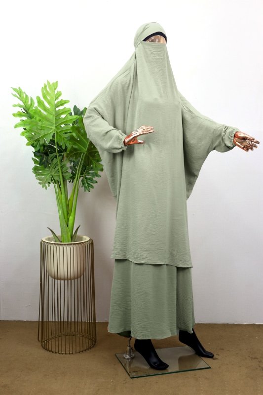 Jilbab 2 piece jilbab - BEINGMUSLIMS THE HIJAB SHOPPE