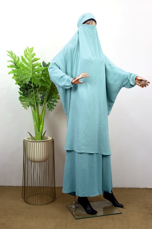 Jilbab 2 piece jilbab - BEINGMUSLIMS THE HIJAB SHOPPE