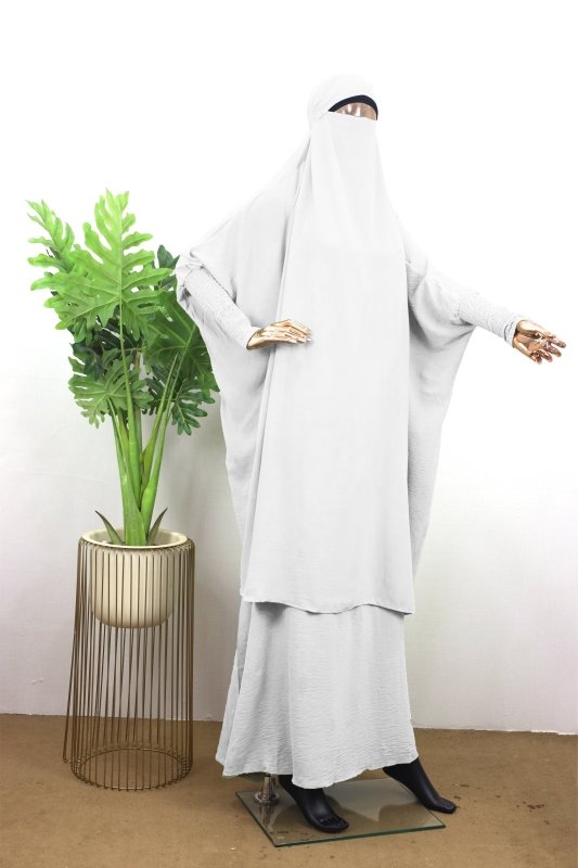Jilbab with Niqab - BEINGMUSLIMS THE HIJAB SHOPPE