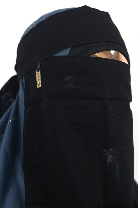 Premium Layered Nose Piece – Lightweight & Modest - BEINGMUSLIMS THE HIJAB SHOPPE