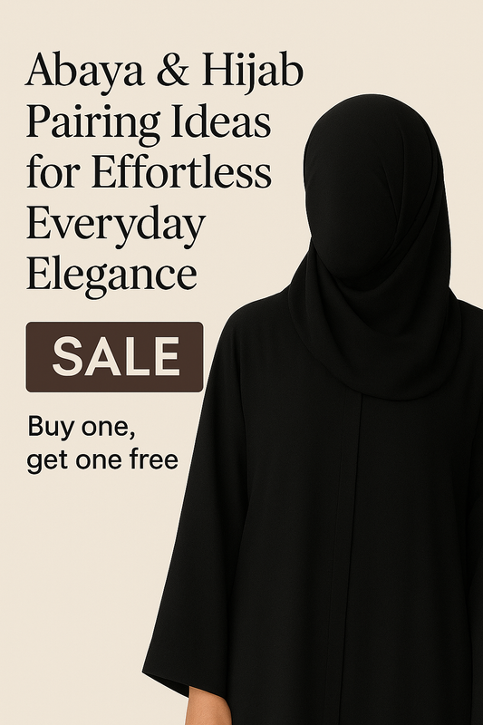 Abaya & Hijab Pairing Ideas for Effortless Everyday Elegance