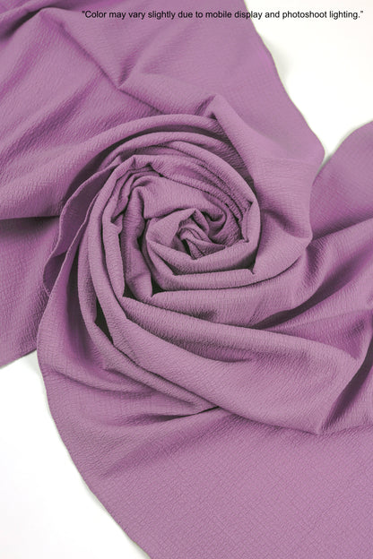 Textured Bubble Chiffon Hijab – Soft, Stylish & Breathable