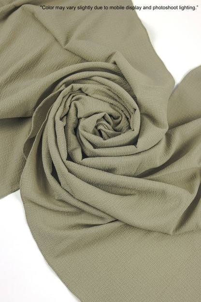 Textured Bubble Chiffon Hijab – Soft, Stylish & Breathable