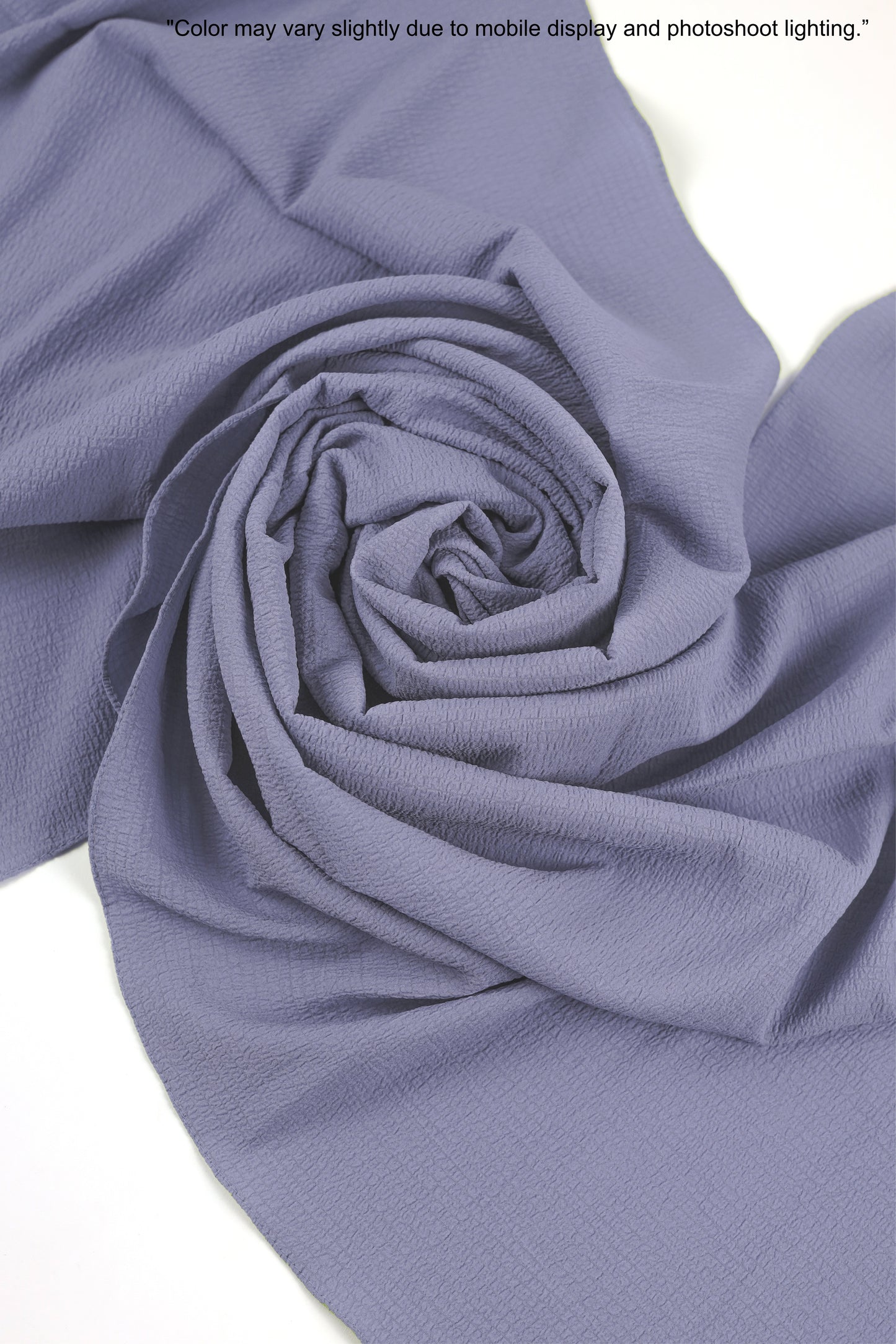 Textured Bubble Chiffon Hijab – Soft, Stylish & Breathable