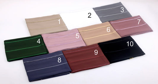 Premium Georgette Hijab. Everyday & Formal Wear" - BEINGMUSLIMS THE HIJAB SHOPPE