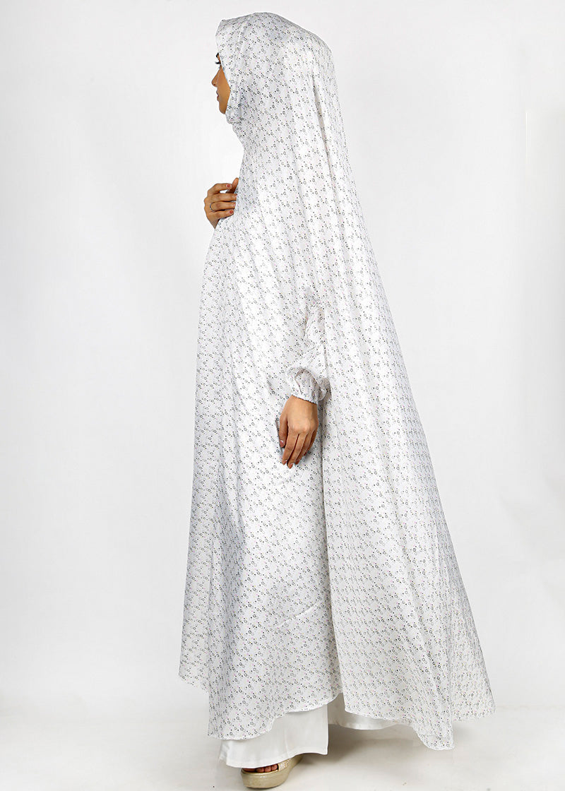 BeingMuslims Printed Jilbab Ankle Length B