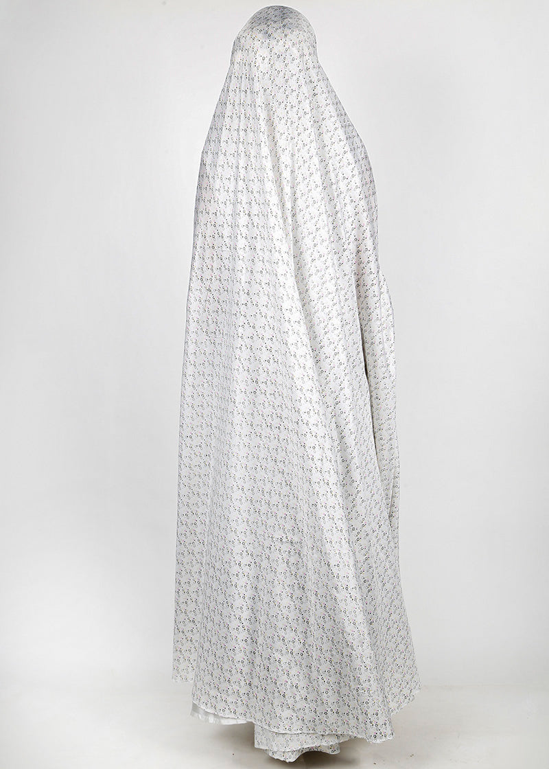 BeingMuslims Printed Jilbab Ankle Length B