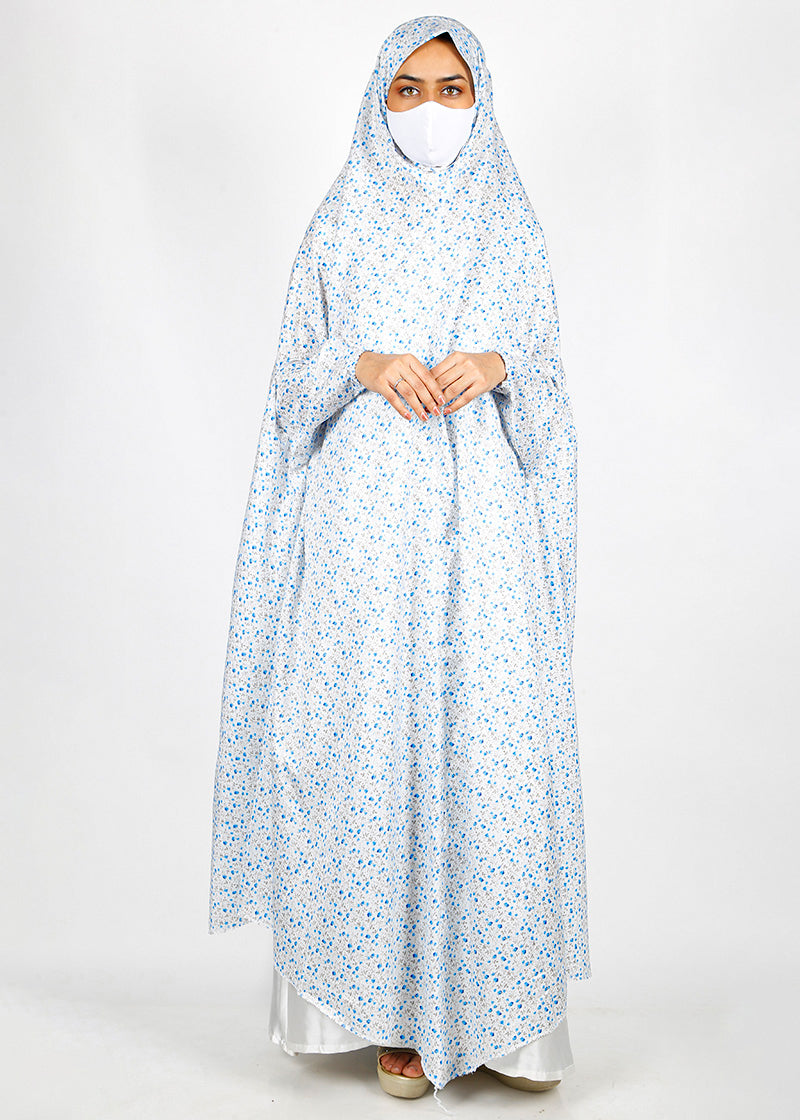 BeingMuslims Printed Jilbab Full Length C