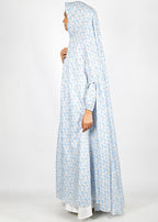BeingMuslims Printed Jilbab Ankle Length C