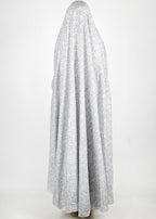 BeingMuslims Printed Jilbab Ankle Length E