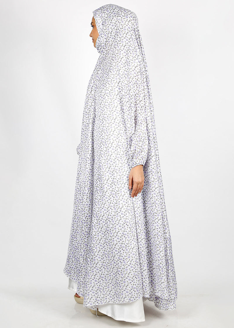 BeingMuslims Printed Jilbab Ankle Length F