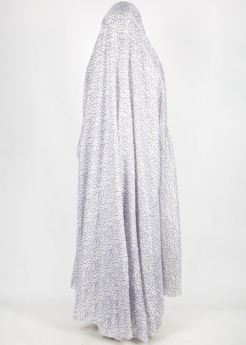 BeingMuslims Printed Jilbab Ankle Length F