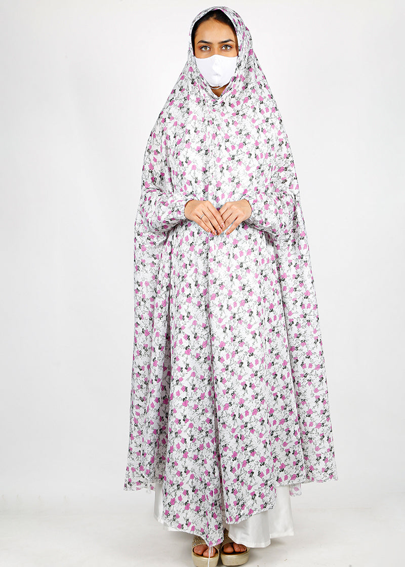 BeingMuslims Printed Jilbab Ankle Length G