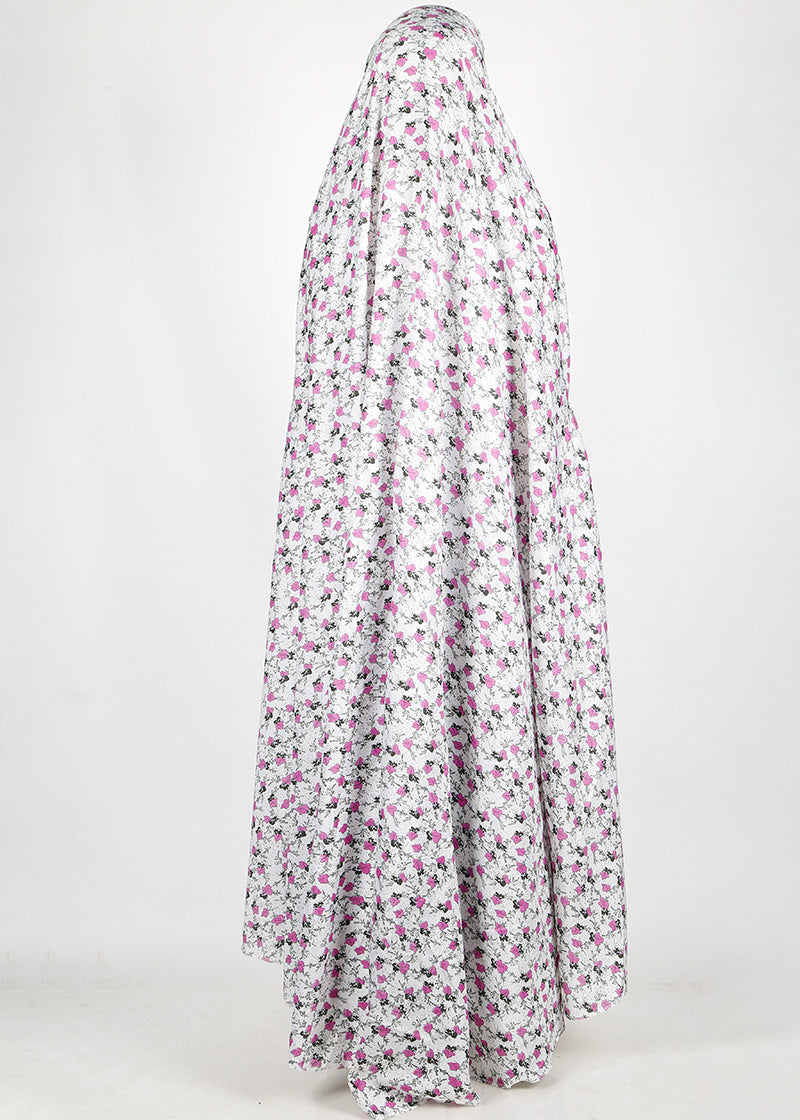 BeingMuslims Printed Jilbab Ankle Length G