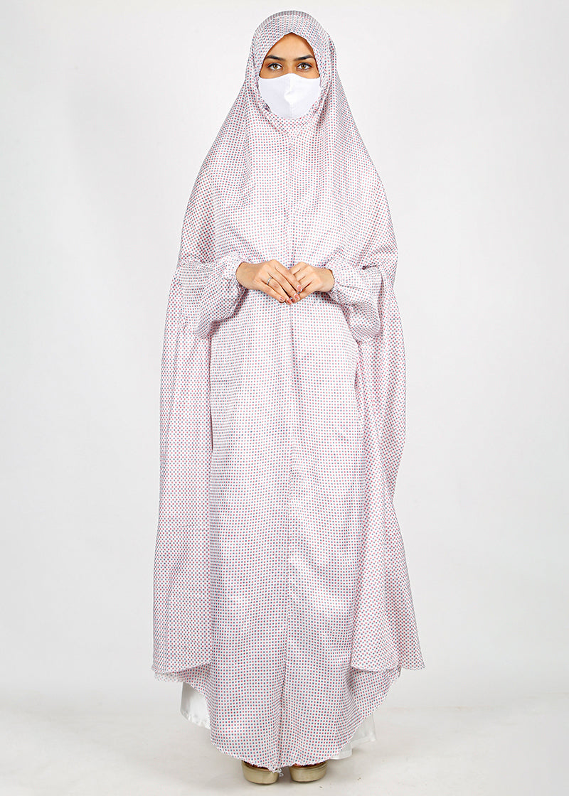 BeingMuslims Printed Jilbab Ankle Length H
