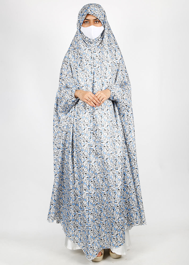 BeingMuslims Printed Jilbab Ankle Length I