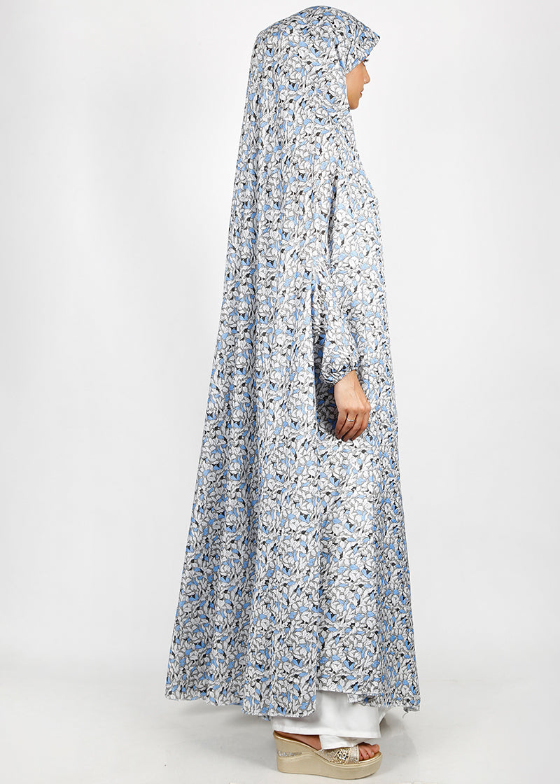 BeingMuslims Printed Jilbab Ankle Length I