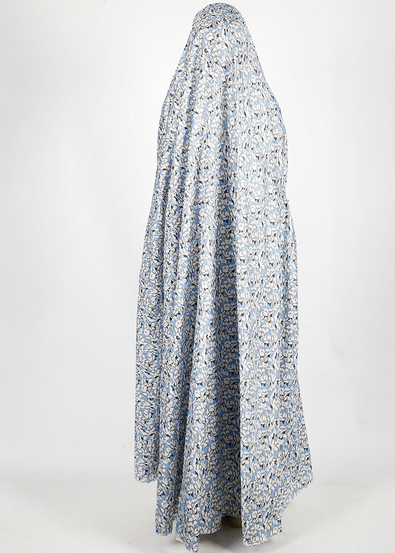 BeingMuslims Printed Jilbab Ankle Length I