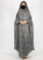 BeingMuslims Printed Jilbab Ankle Length J