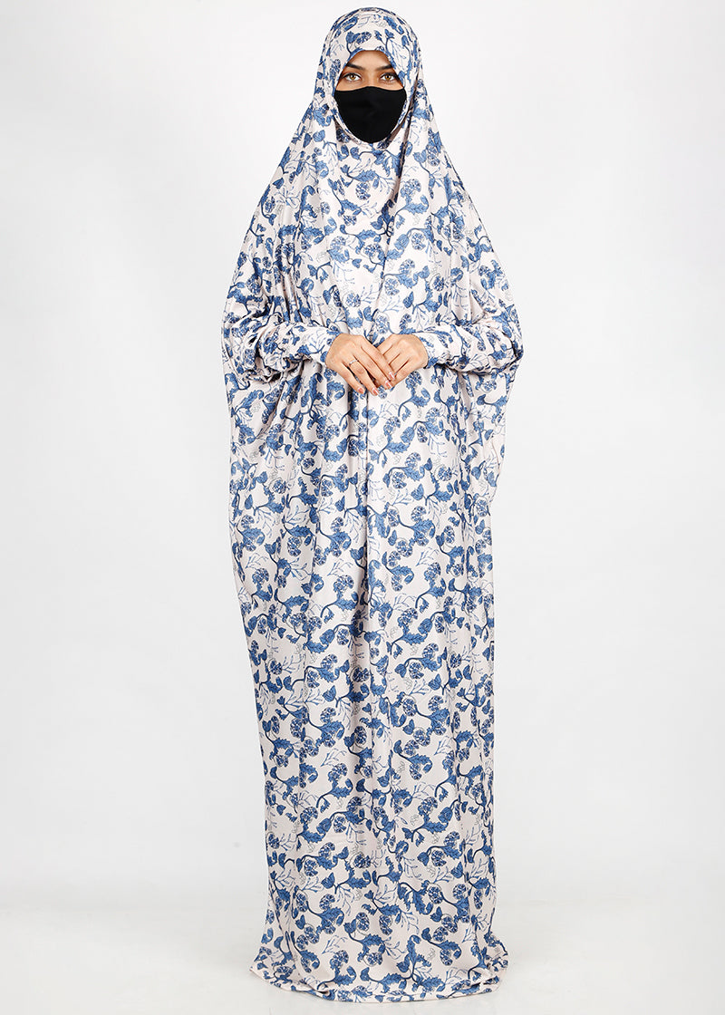 BeingMuslims Printed Jilbab Full Length A