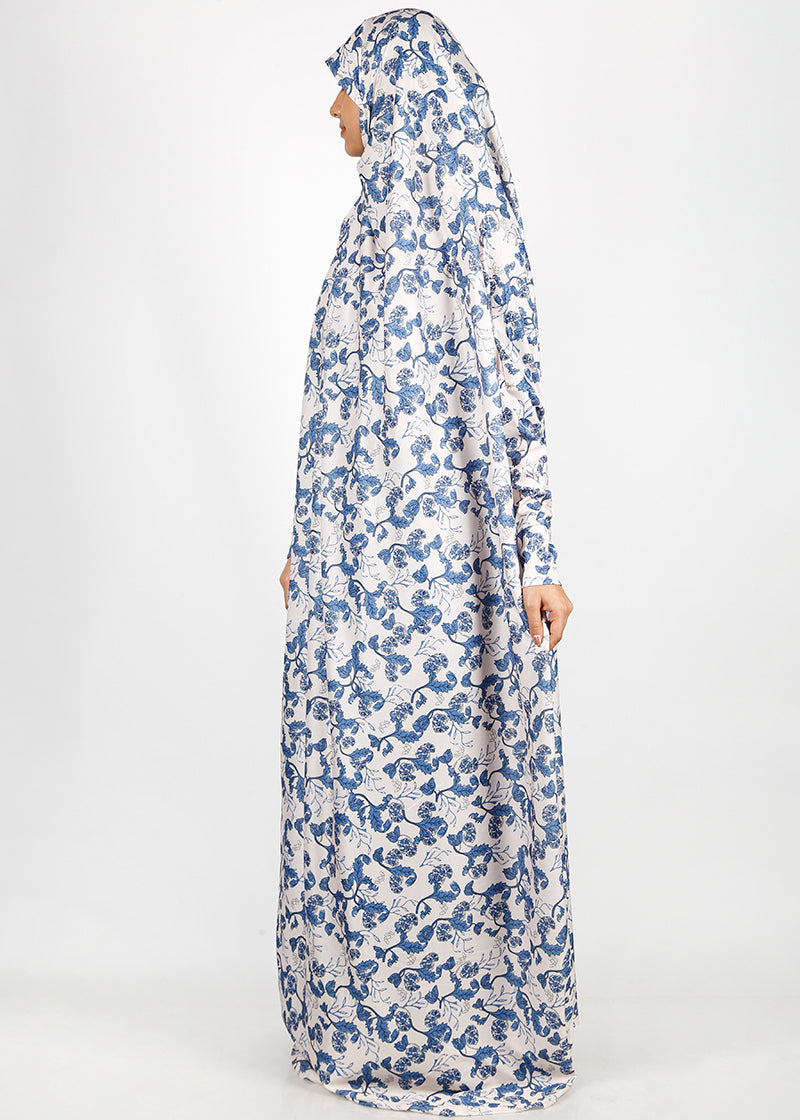BeingMuslims Printed Jilbab Full Length A