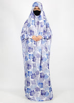 BeingMuslims Printed Jilbab Full Length B