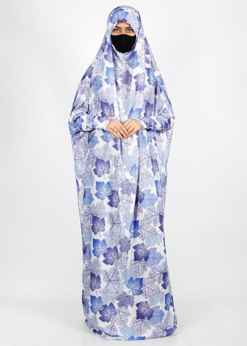 BeingMuslims Printed Jilbab Full Length B