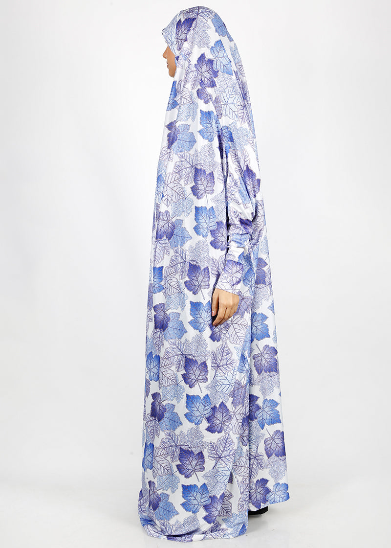 BeingMuslims Printed Jilbab Full Length B