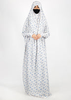 BeingMuslims Printed Jilbab Full Length D