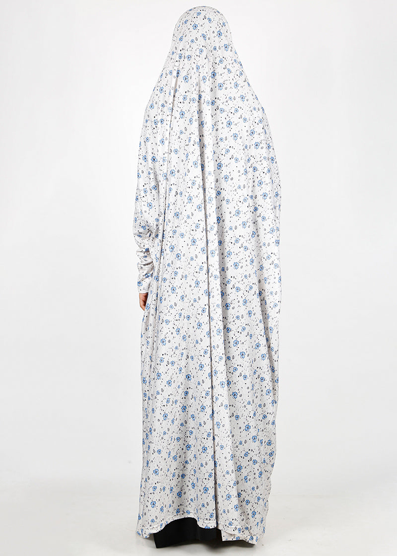 BeingMuslims Printed Jilbab Full Length D