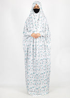 BeingMuslims Printed Jilbab Full Length E