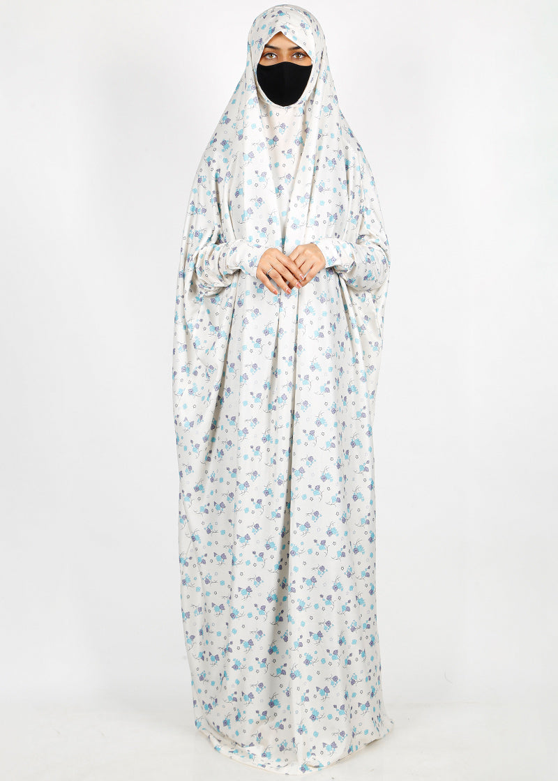 BeingMuslims Printed Jilbab Full Length G