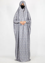 BeingMuslims Printed Jilbab Full Length H