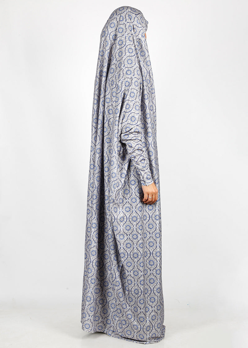 BeingMuslims Printed Jilbab Full Length H