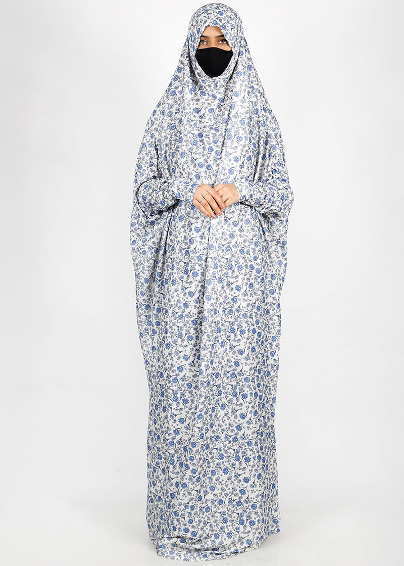 BeingMuslims Printed Jilbab Full Length I