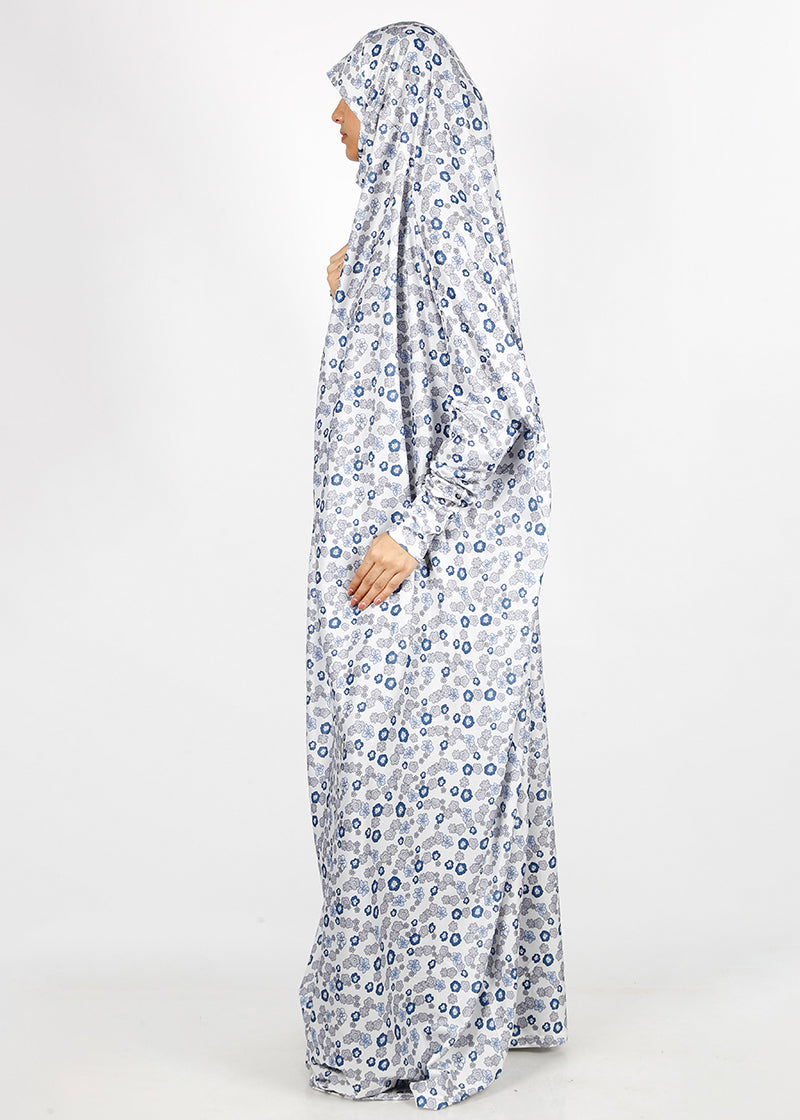 BeingMuslims Printed Jilbab Full Length J