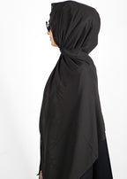 BeingMuslims Rich Malaysian Georgette Black Hijab