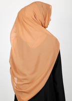 BeingMuslims Rich Malaysian Georgette Caramel Hijab