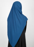 BeingMuslims Rich Malaysian Georgette Cobalt Blue Hijab