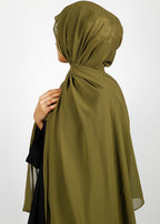 BeingMuslims Rich Malaysian Georgette Olive Hijab
